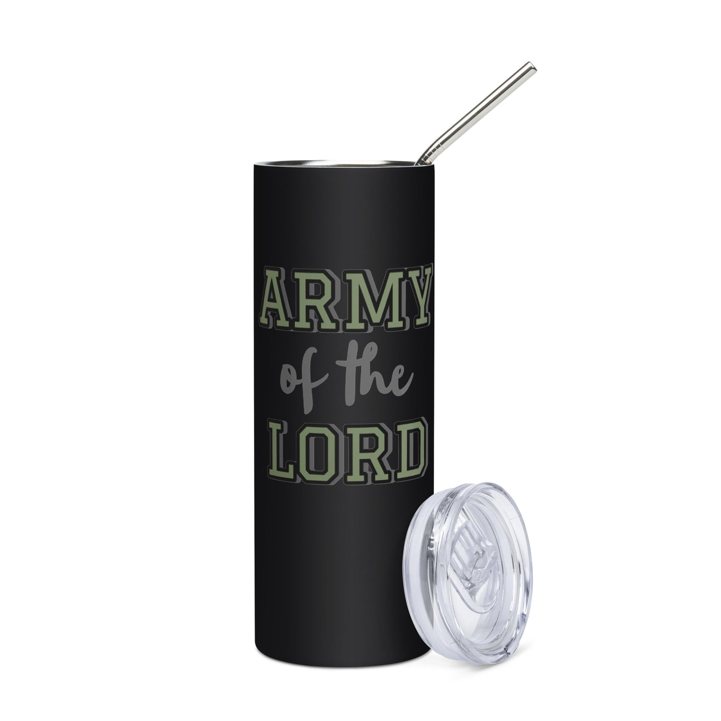 Army of the Lord Stainless Steel Tumbler