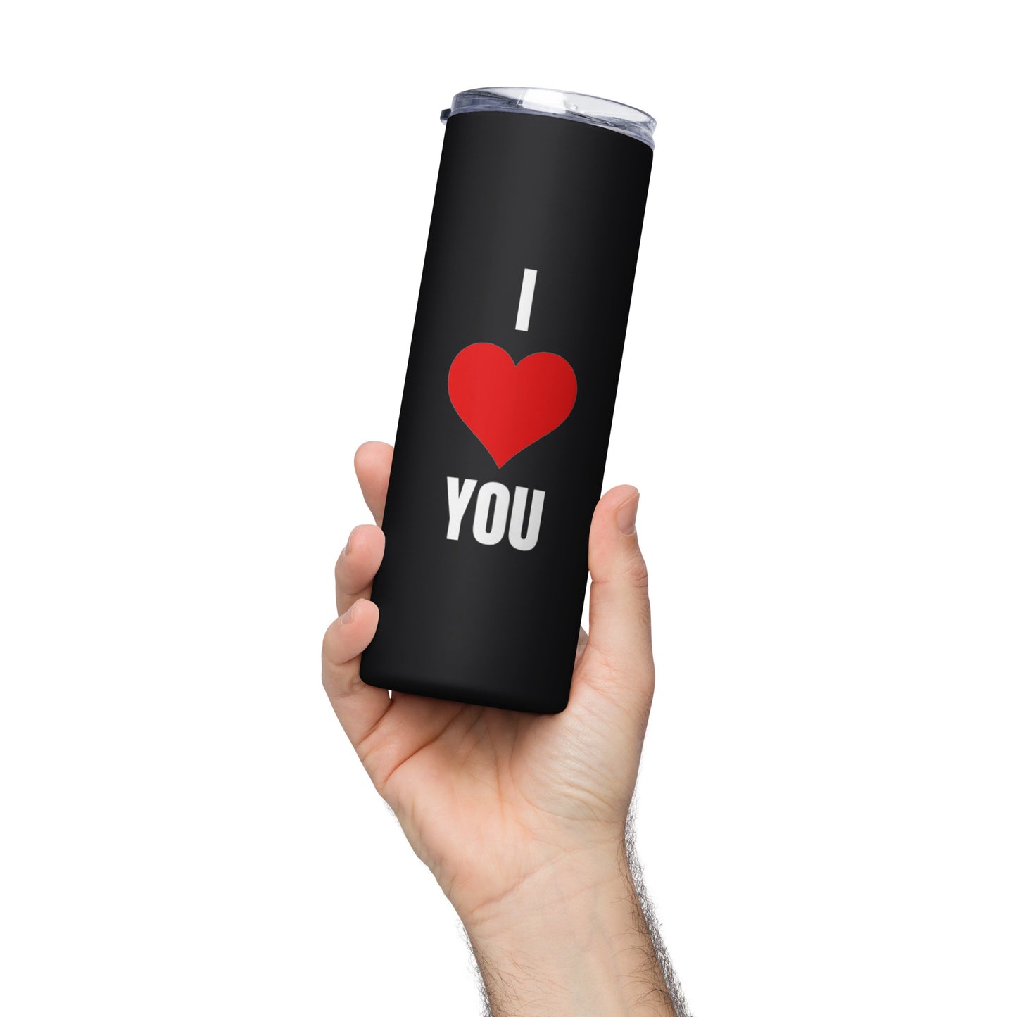 I Love You Stainless Steel Tumbler