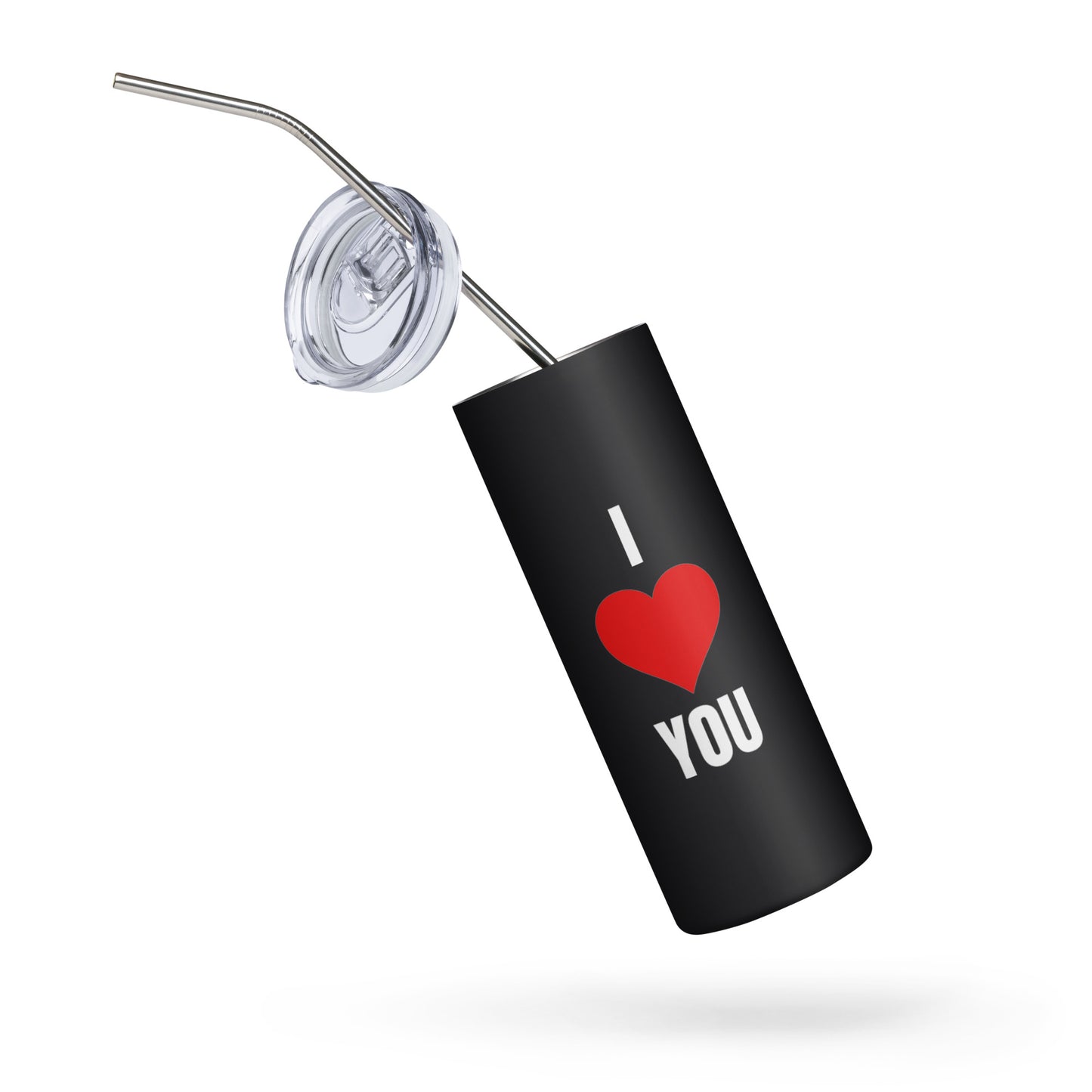 I Love You Stainless Steel Tumbler