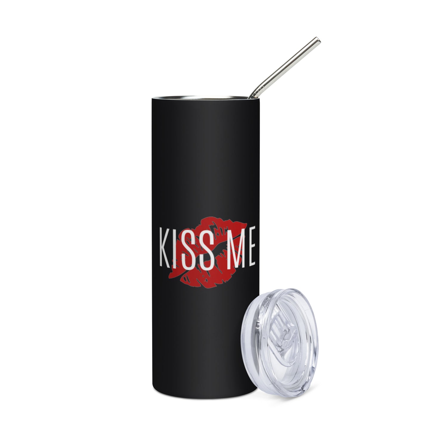 Kiss Me Stainless Steel Tumbler