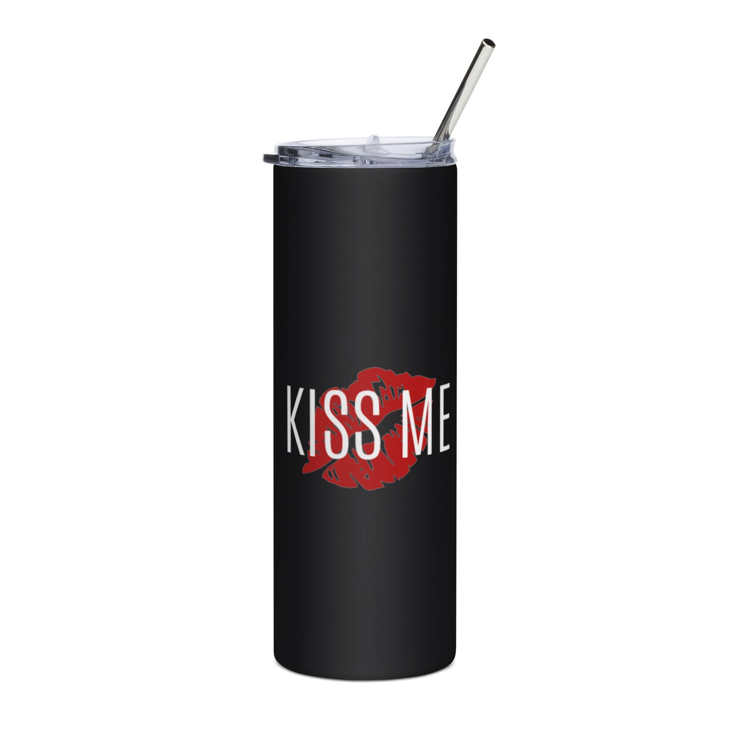 Kiss Me Stainless Steel Tumbler