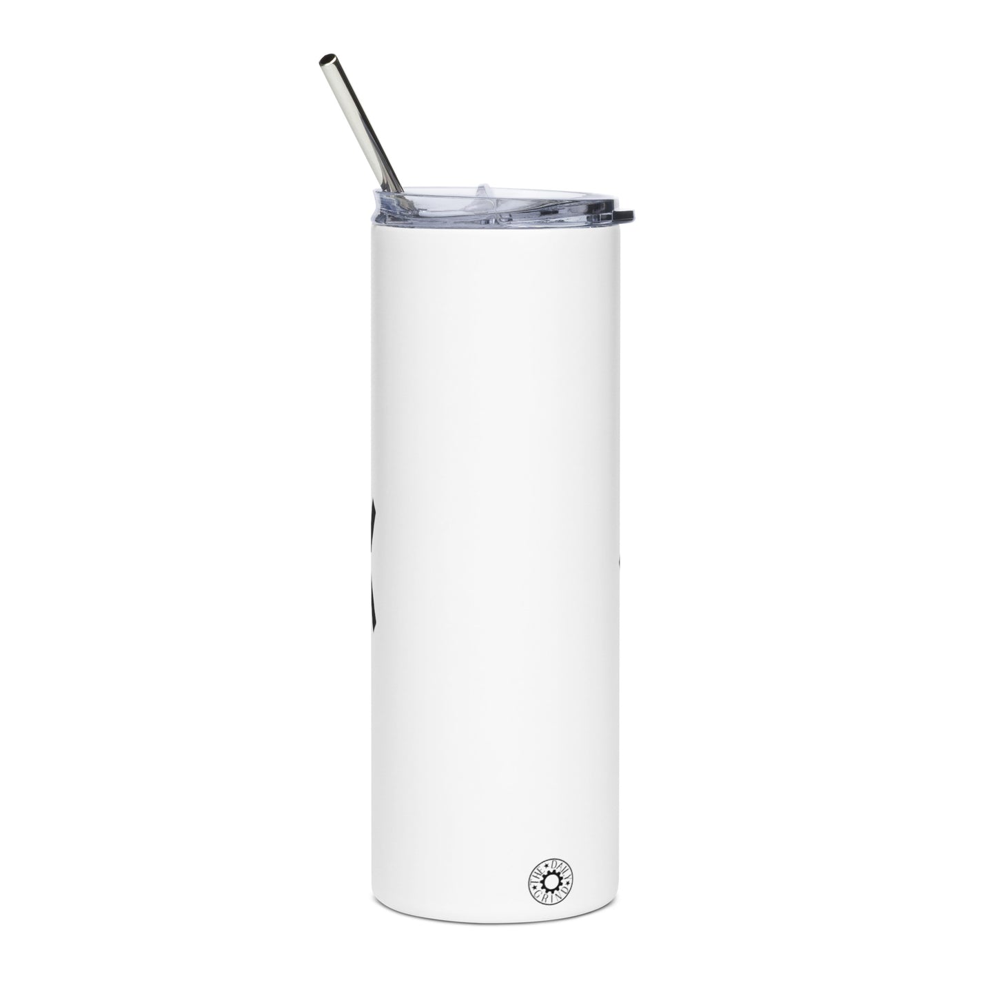 White #teamJesus Fish Stainless Steel Tumbler