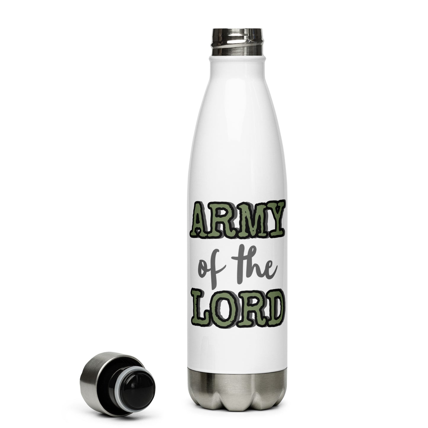 Army of the Lord Stainless Steel Water Bottle