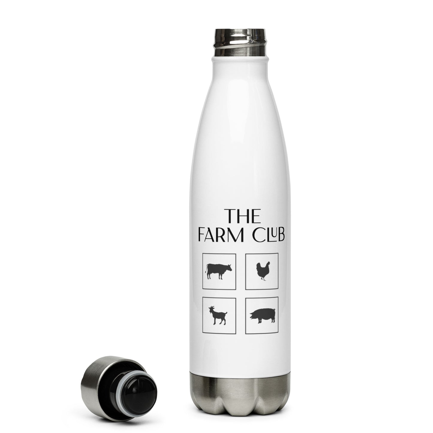 The Farm Club Stainless Steel Water Bottle