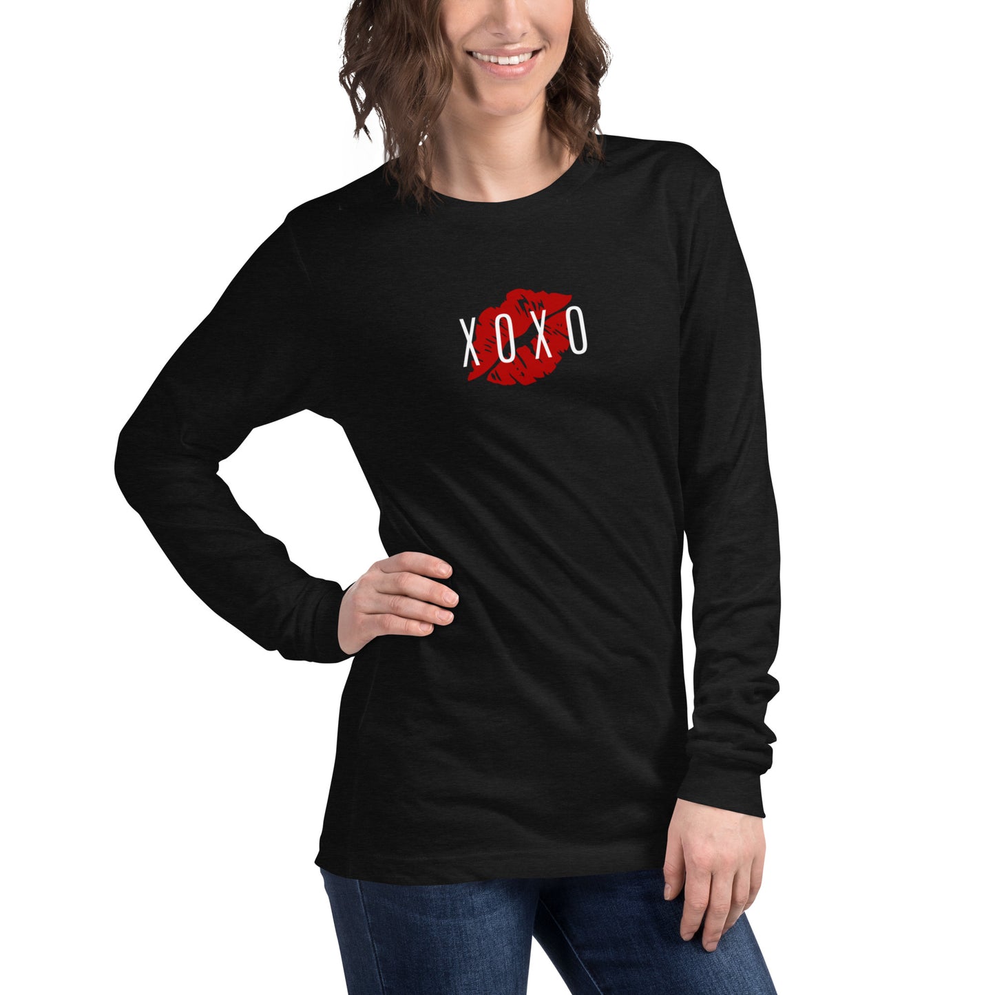 XOXO Unisex Long Sleeve Tee