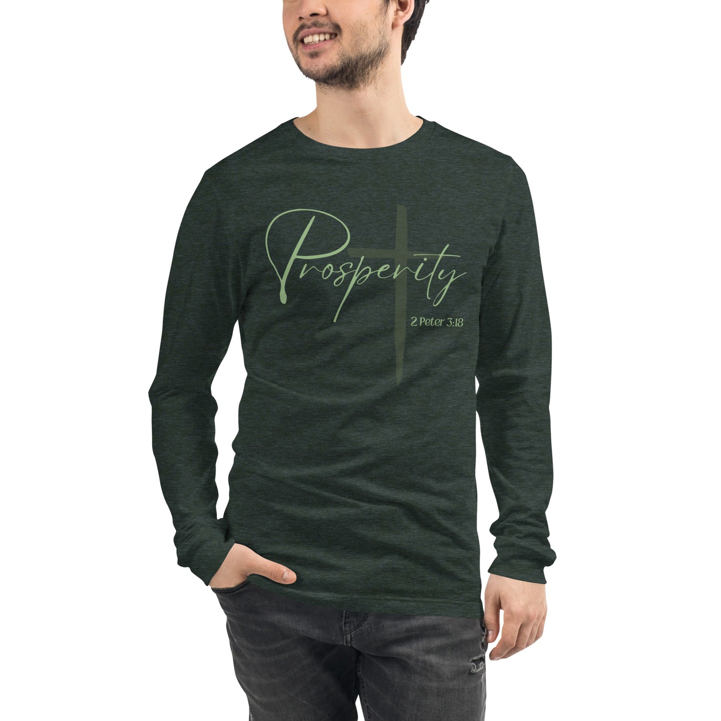 Threads of Christ Prosperity Long Sleeve Tee