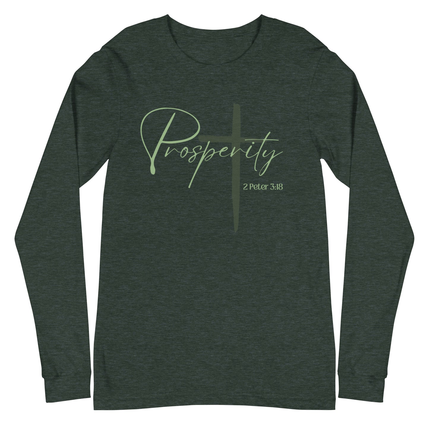 Threads of Christ Prosperity Long Sleeve Tee