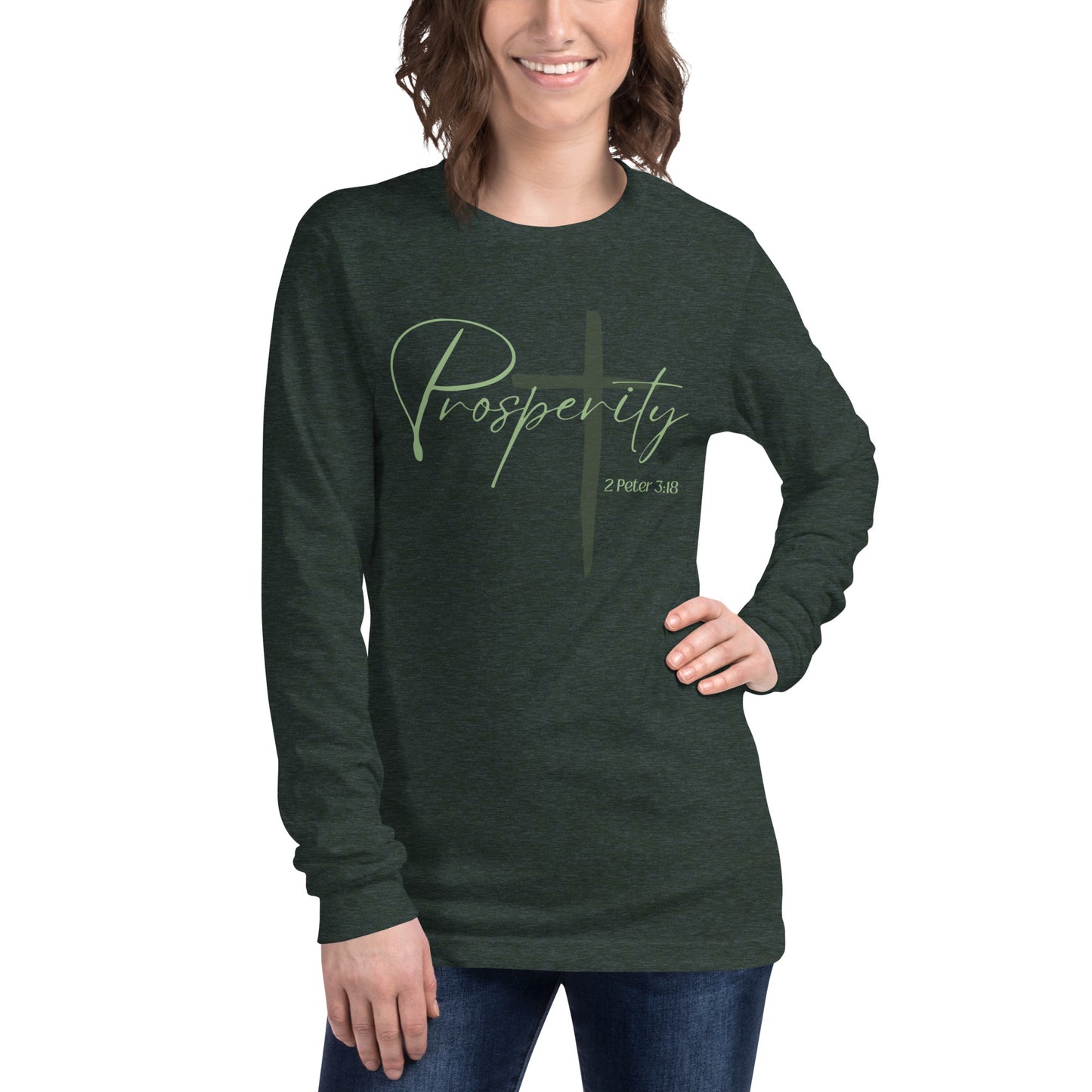 Threads of Christ Prosperity Long Sleeve Tee