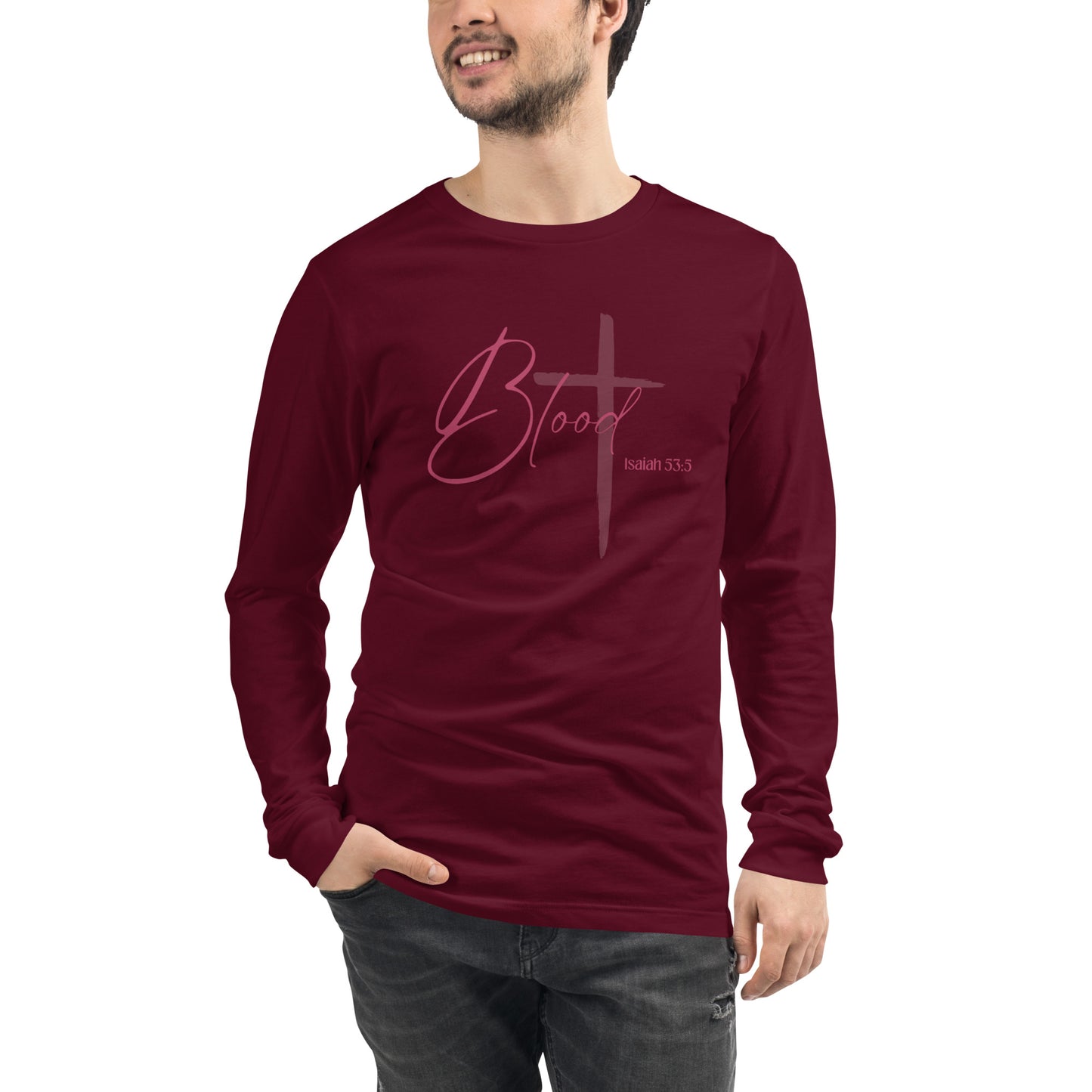 Threads of Christ Blood Long Sleeve Tee