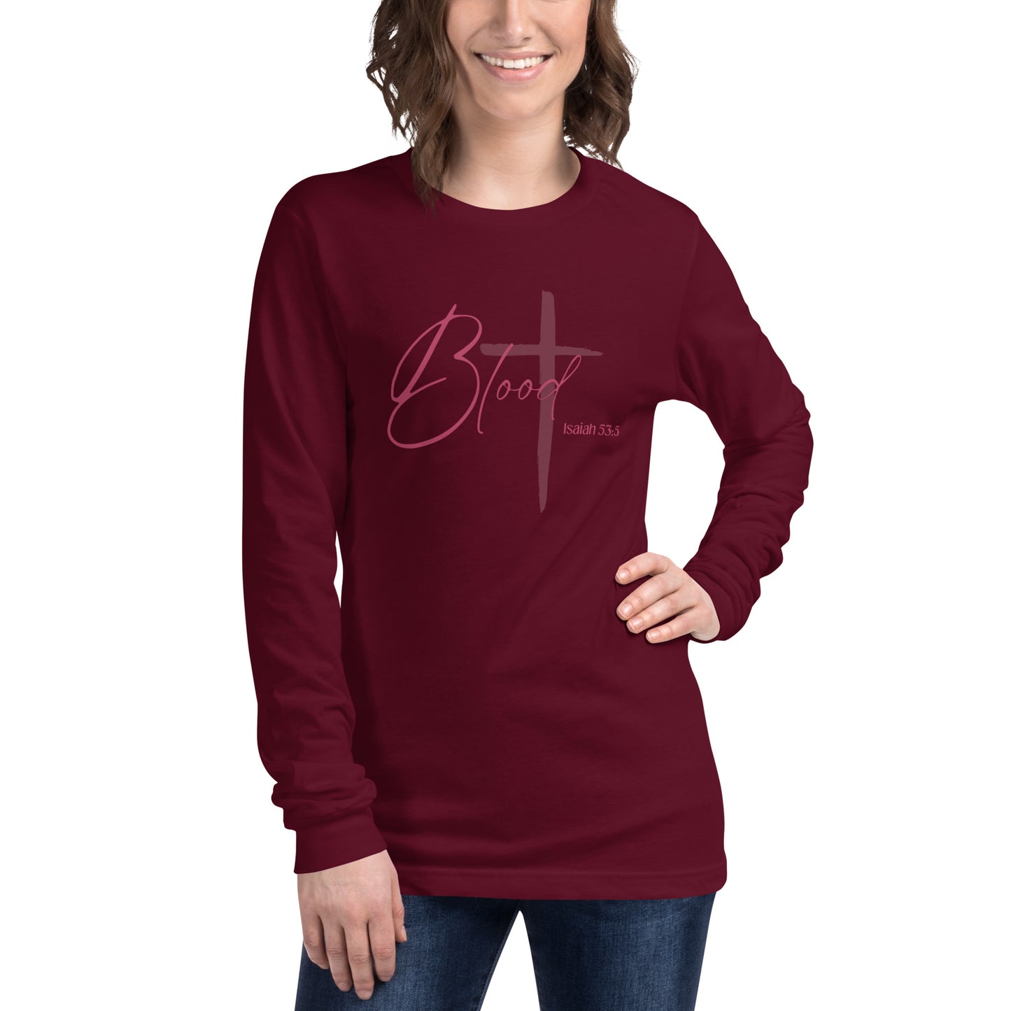 Threads of Christ Blood Long Sleeve Tee