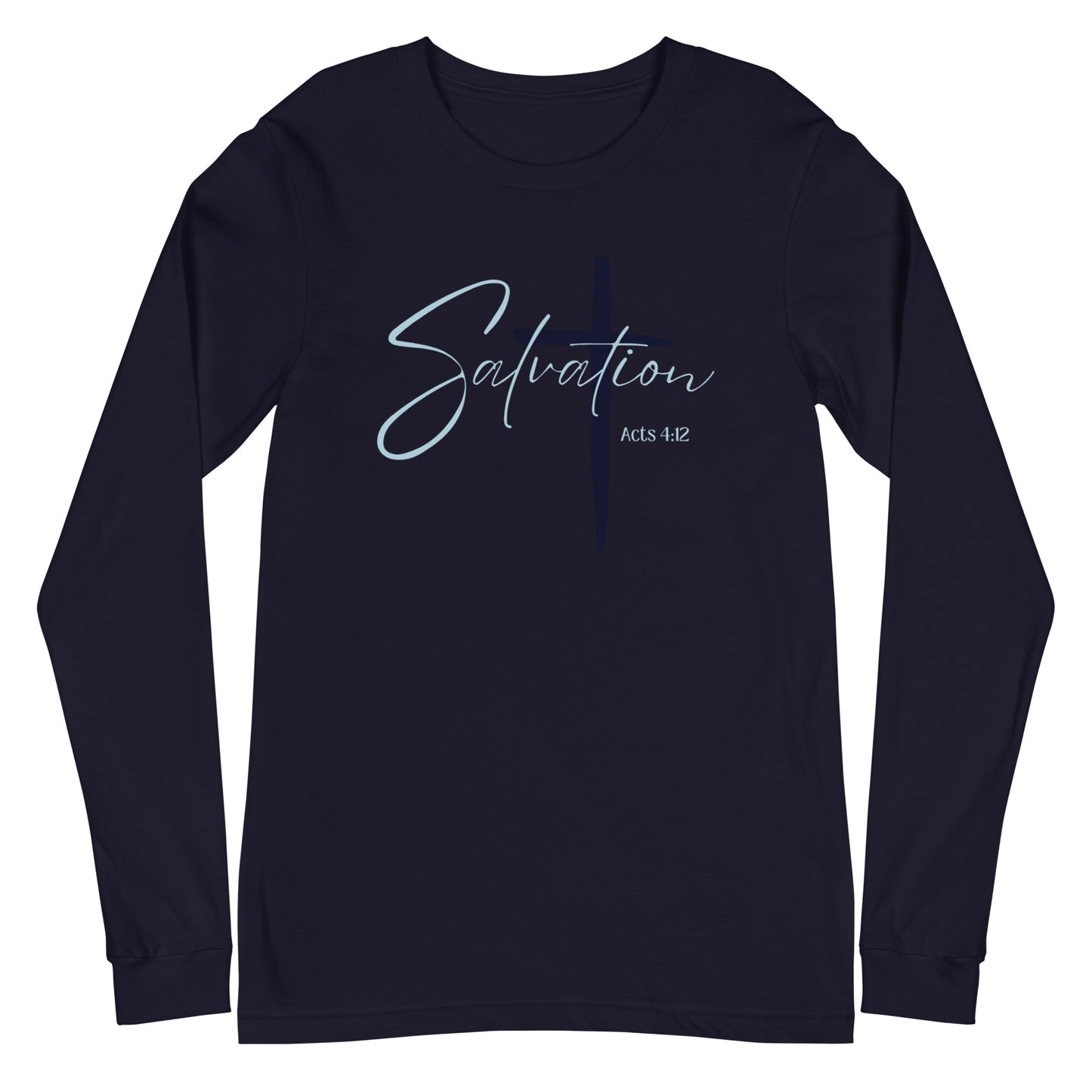 Threads of Christ Salvation Long Sleeve Tee