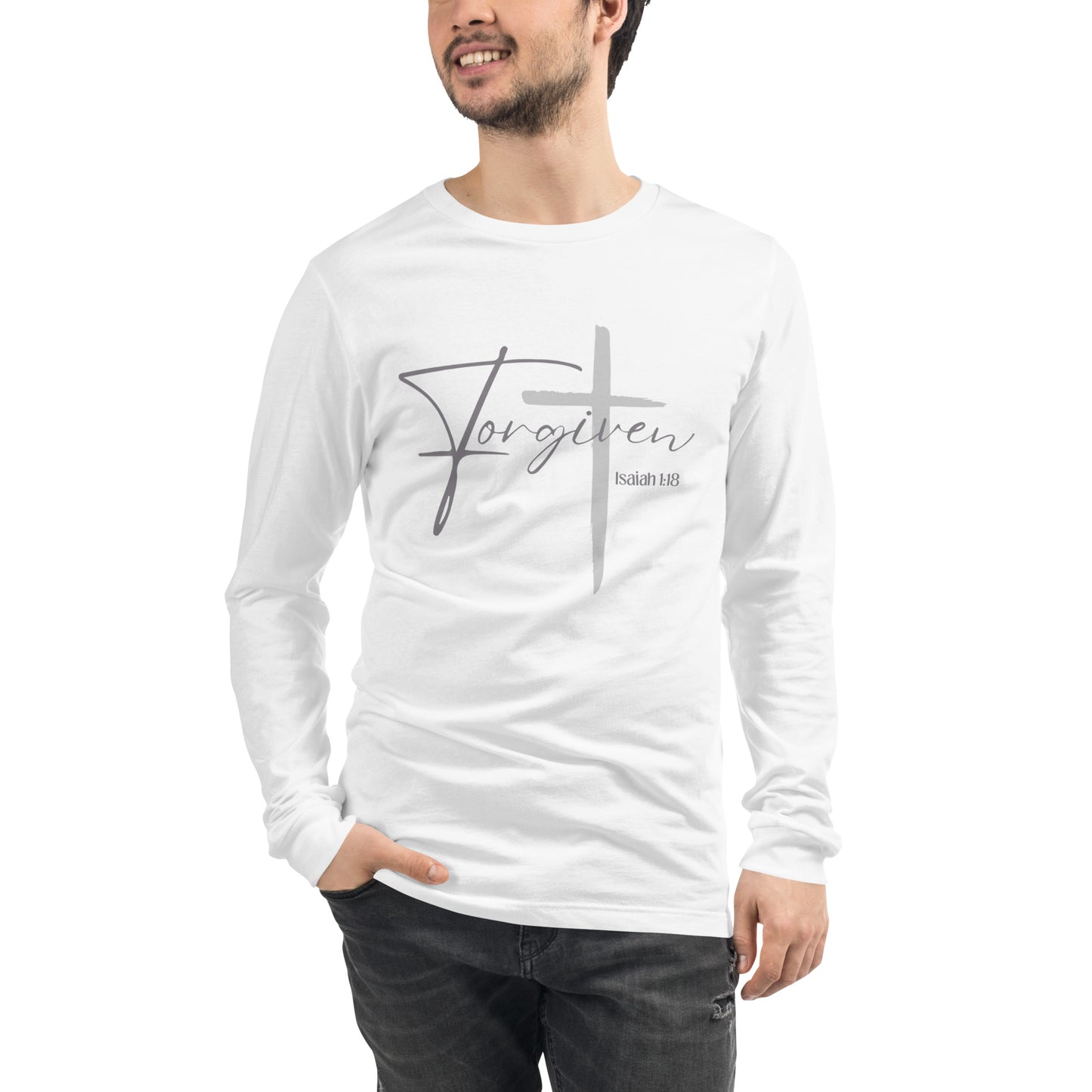 Threads of Christ Forgiven  Long Sleeve Tee