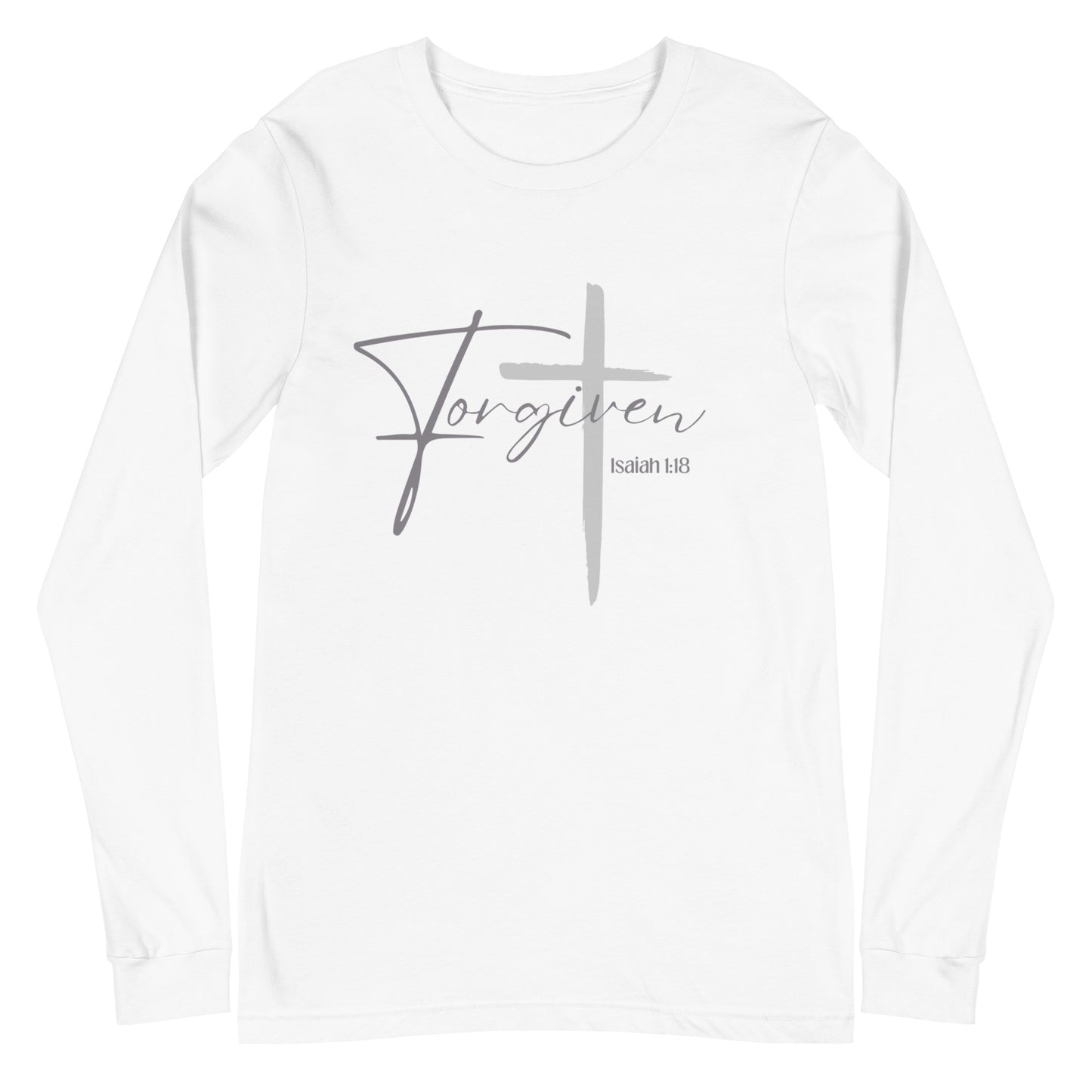 Threads of Christ Forgiven  Long Sleeve Tee