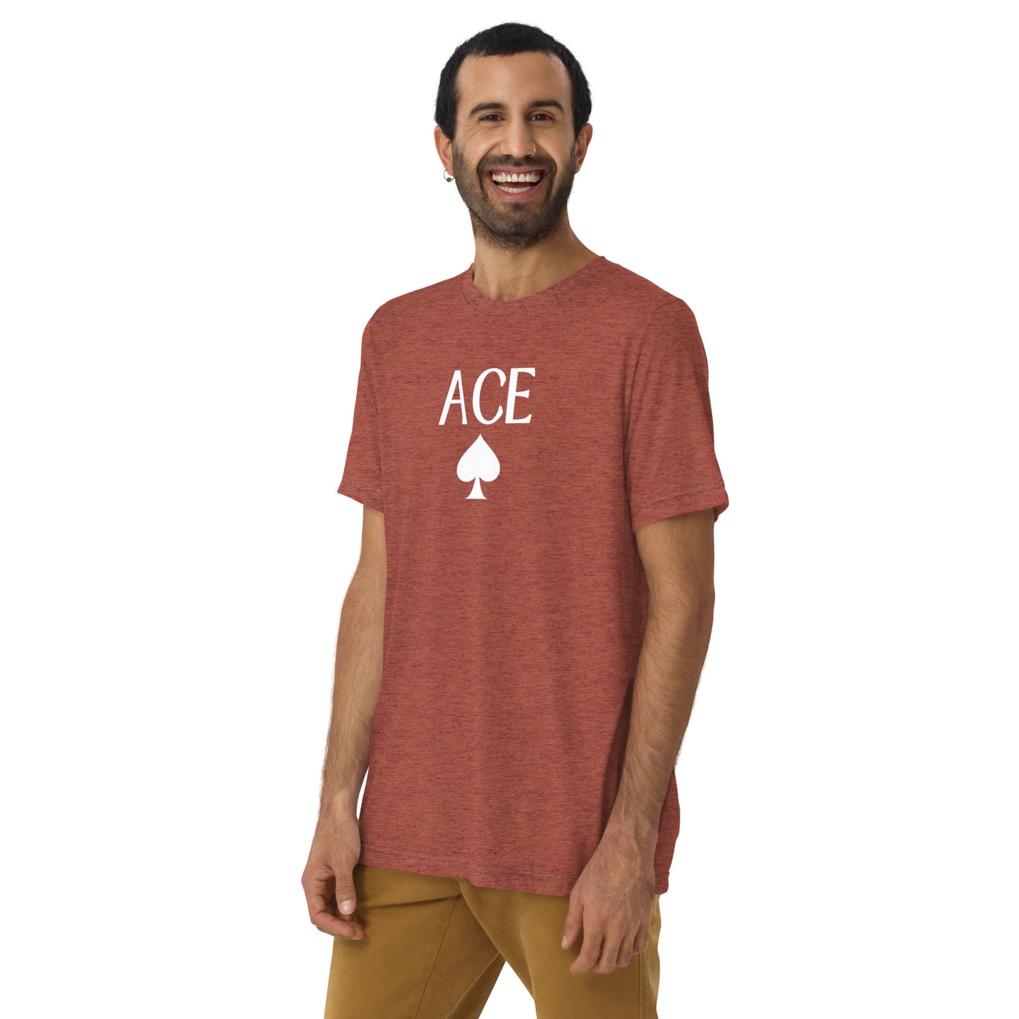 Ace Small Spades Short Sleeve T-Shirt