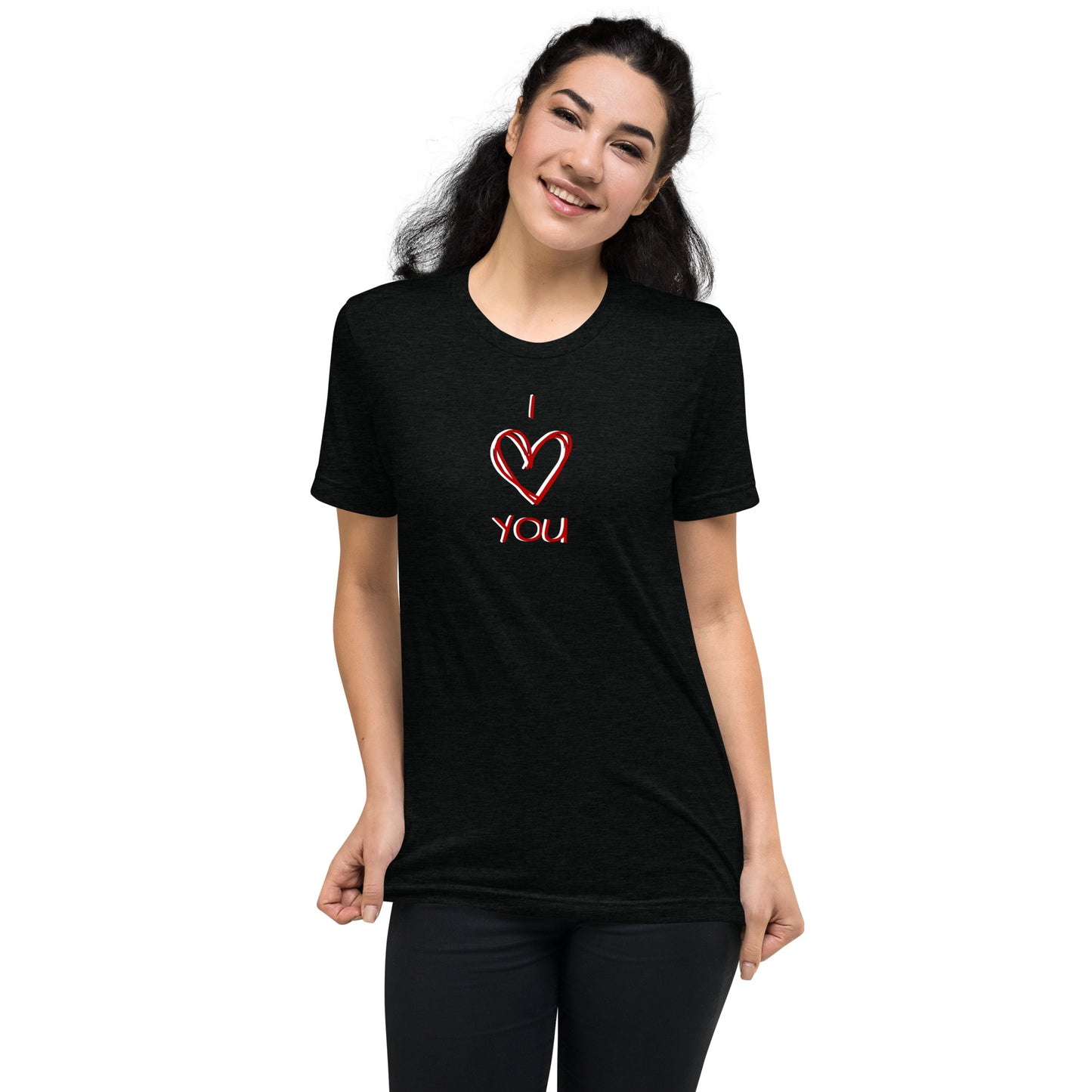 I Love You Scribble Short Sleeve T-Shirt