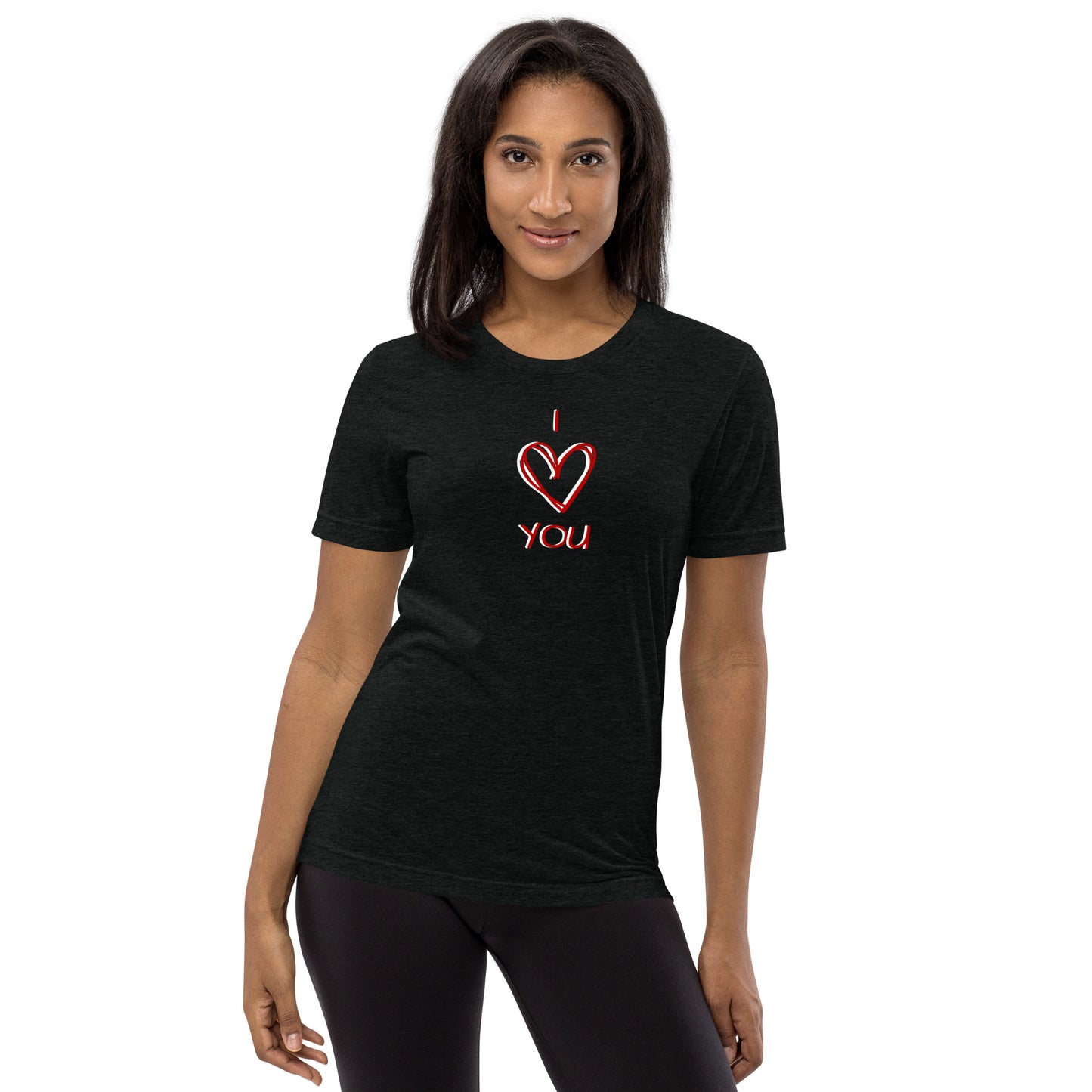 I Love You Scribble Short Sleeve T-Shirt