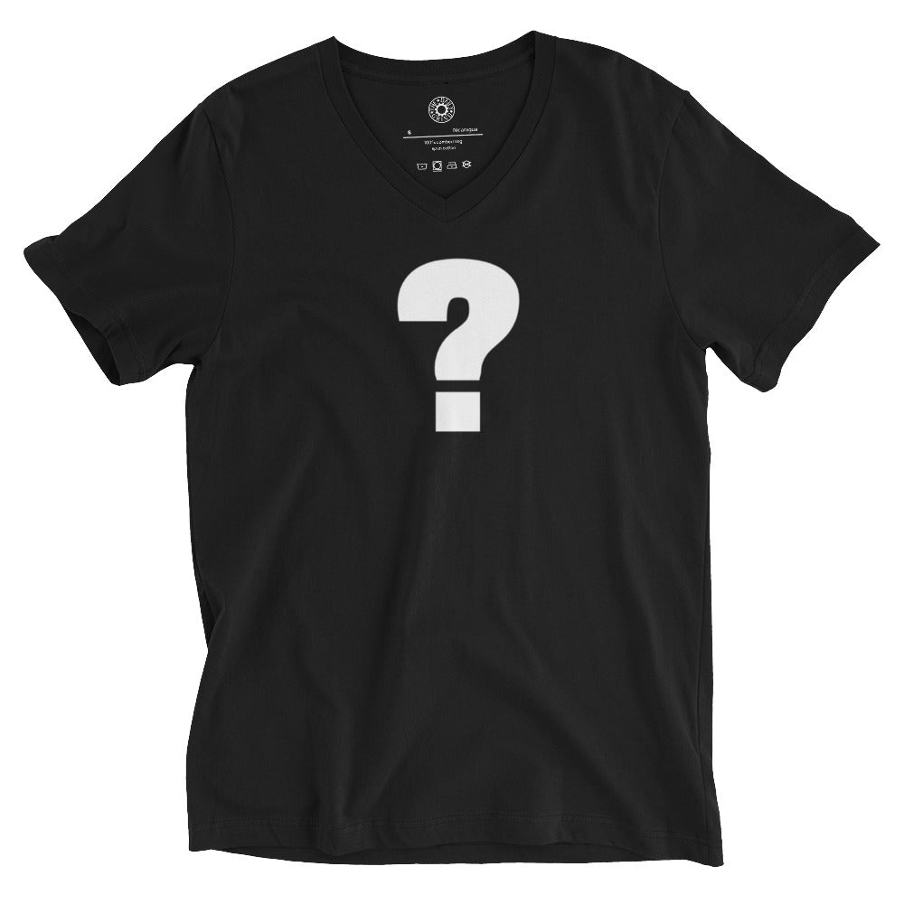 Mystery Unisex Short Sleeve V-Neck T-Shirt