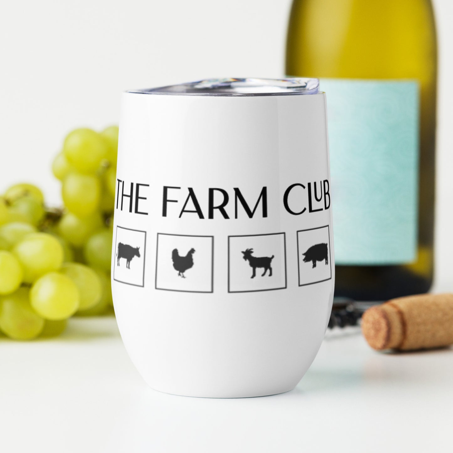 The Farm Club Wine Tumbler