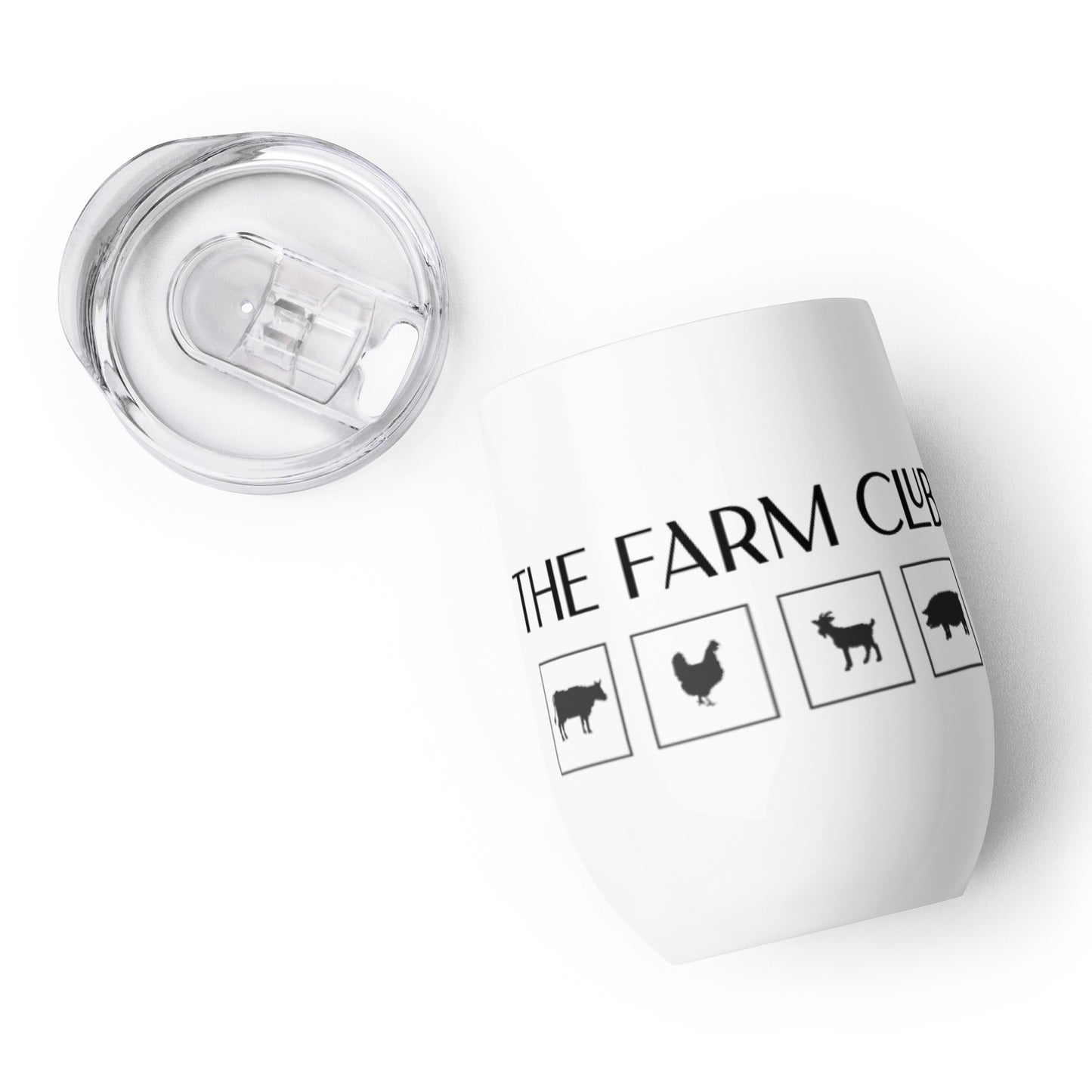 The Farm Club Wine Tumbler