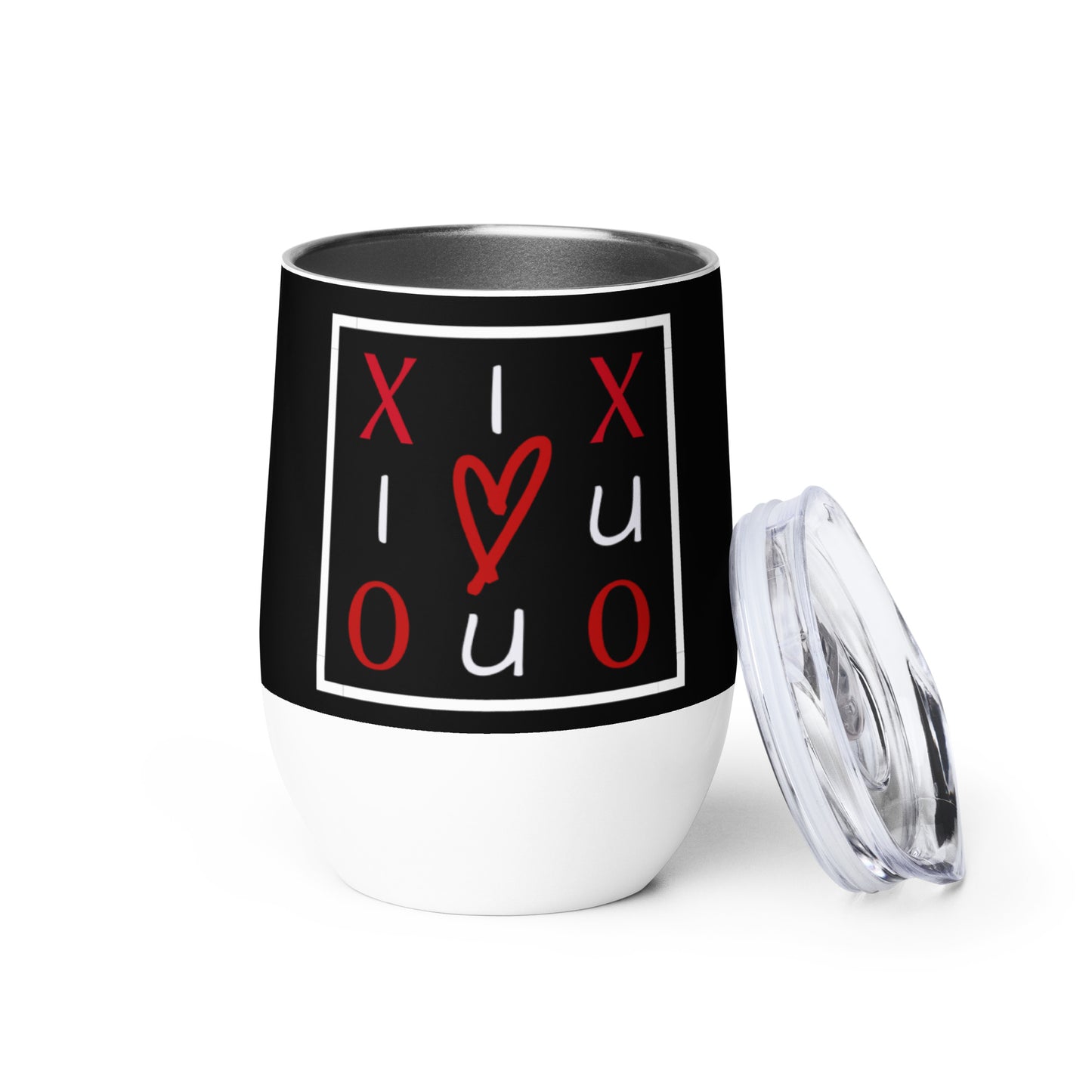 XOXO I Love You Wine Tumbler