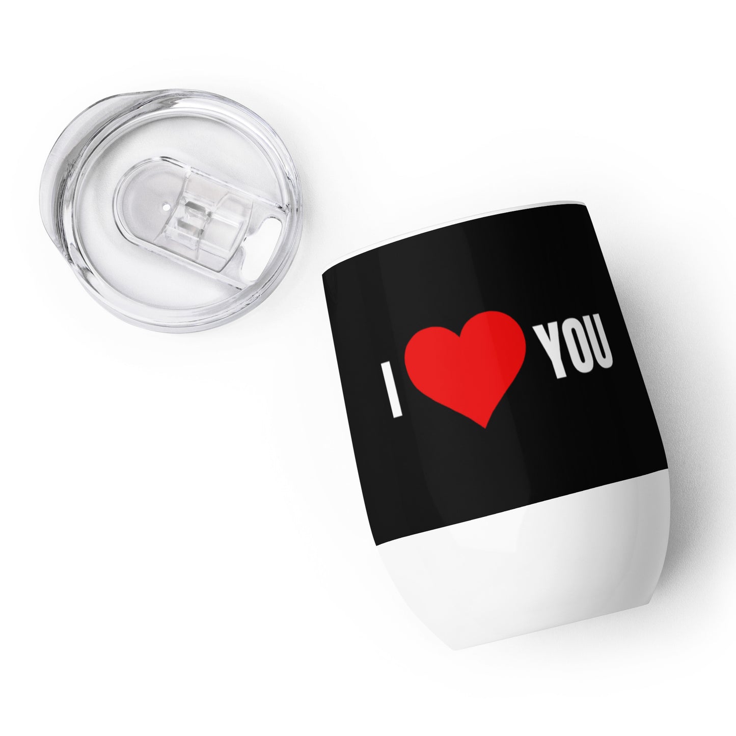 I Love You Wine Tumbler