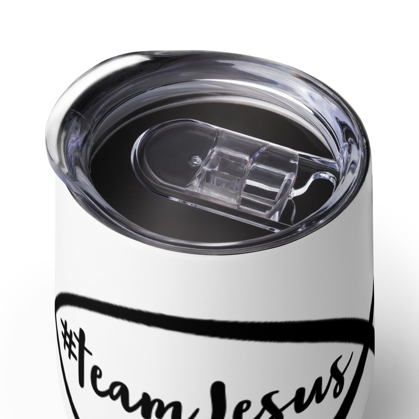 #teamJesus Wine Tumbler