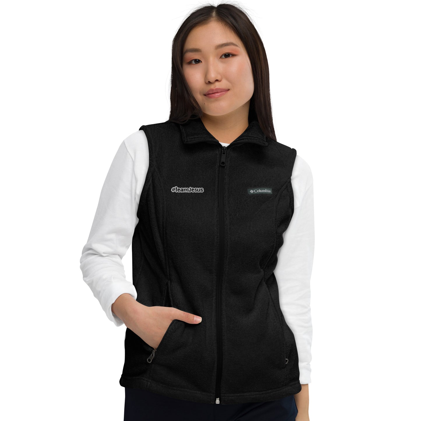 Women’s Columbia Team Jesus Feece Vest