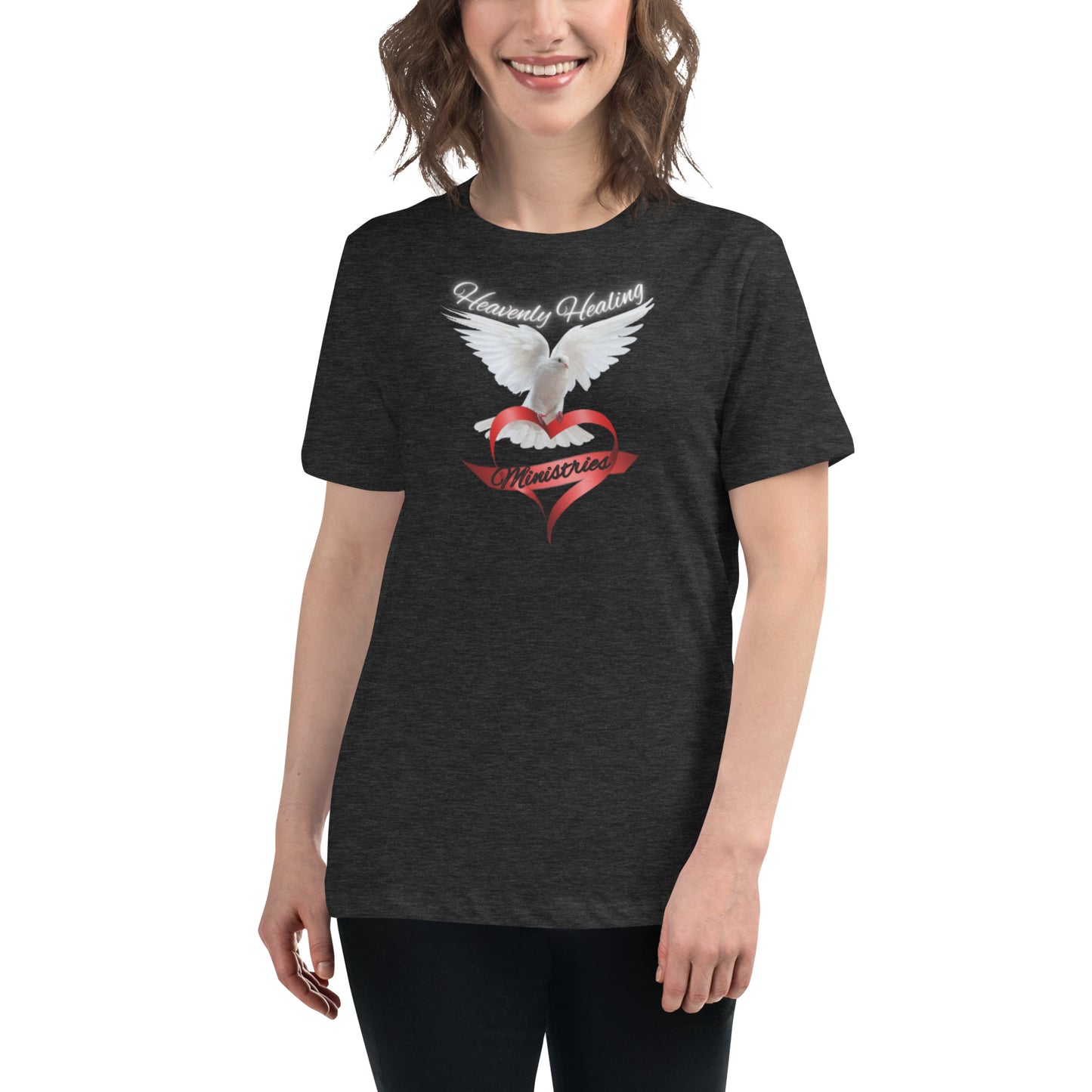 Heavenly Healing Ministries Women's Relaxed T-Shirt