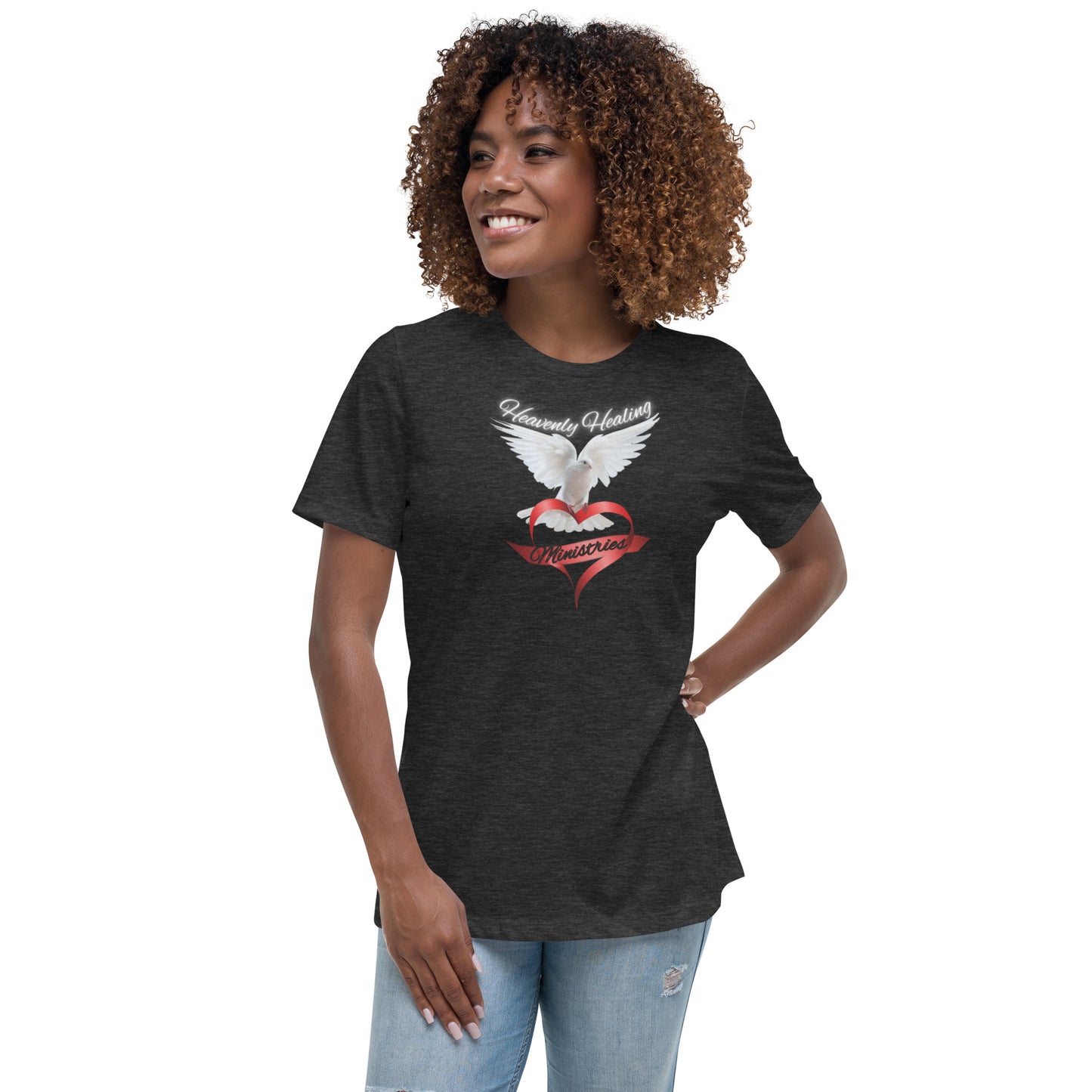 Heavenly Healing Ministries Women's Relaxed T-Shirt